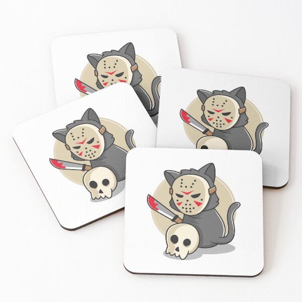 Item preview, Scary Cat in Horror Movie Mask designed and sold by Bornkiu.