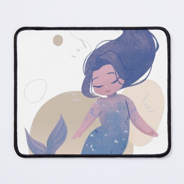 Item preview, Cute Mermaid Cartoon | Soft Girl Ocean Aesthetic | Gift for Girls designed and sold by SOLIORA  ATELIER.