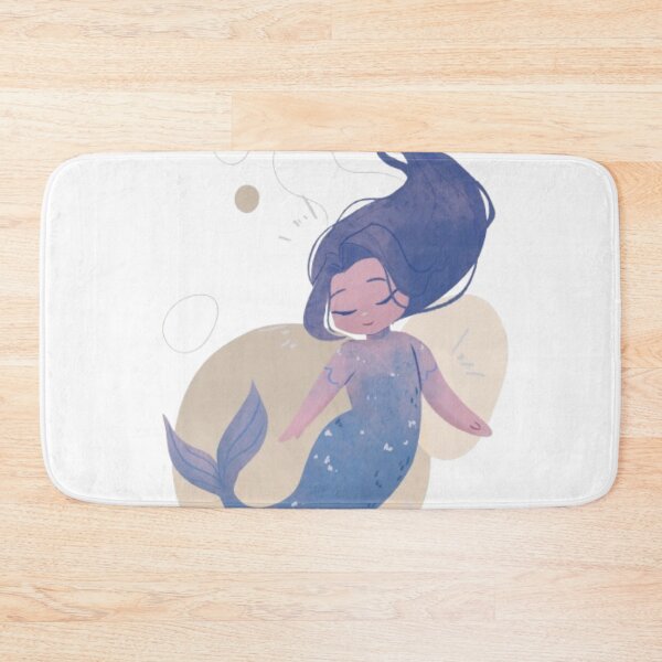 Item preview, Cute Mermaid Cartoon | Soft Girl Ocean Aesthetic | Gift for Girls designed and sold by SOLIORA  ATELIER.