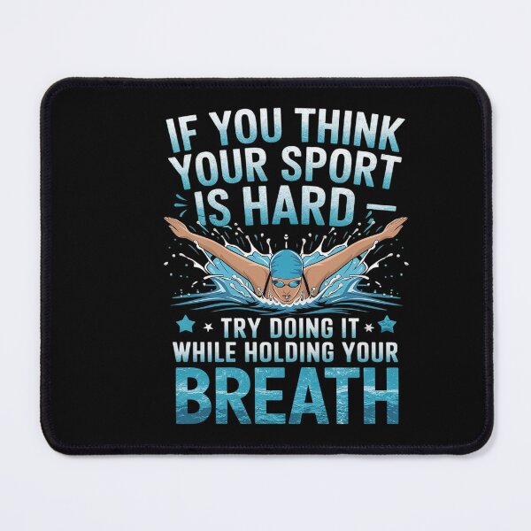 Item preview, Sport Is Hard Fun Swimmer Swimming Coach Men Women designed and sold by AvenStudioCo.