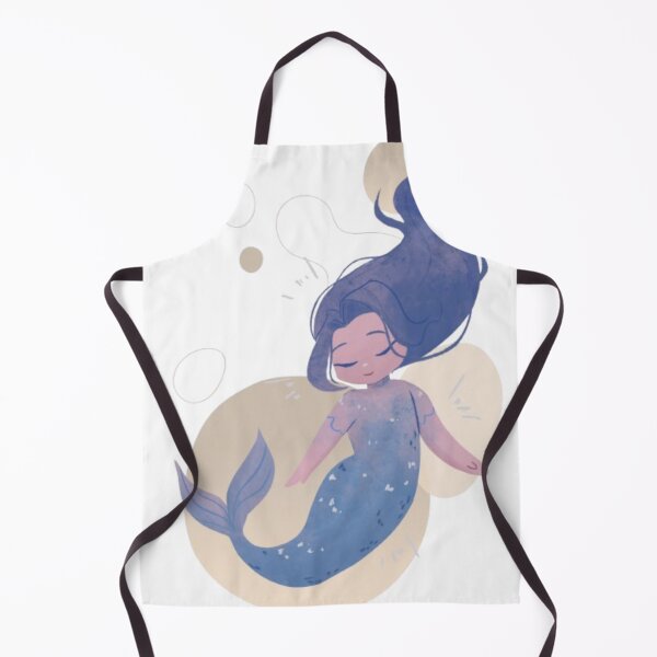 Item preview, Cute Mermaid Cartoon | Soft Girl Ocean Aesthetic | Gift for Girls designed and sold by SOLIORA ATELIER.