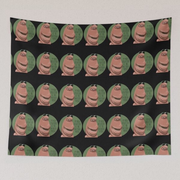 Item preview, Mildly Dissatisfied Worm Meme Parody designed and sold by cubomtumeshop.