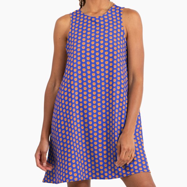 Blue Gator Face University Of Florida A-Line Dress