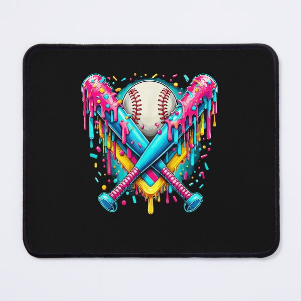 Item preview, Sweet Baseball Pop Art with Dripping Candy Style designed and sold by trangsang2584.