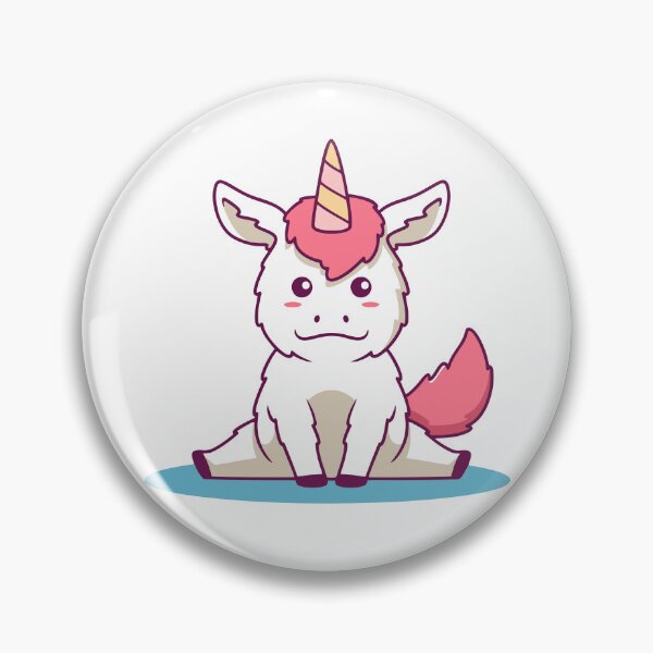 Item preview, Magical White Unicorn Sitting designed and sold by Bornkiu.
