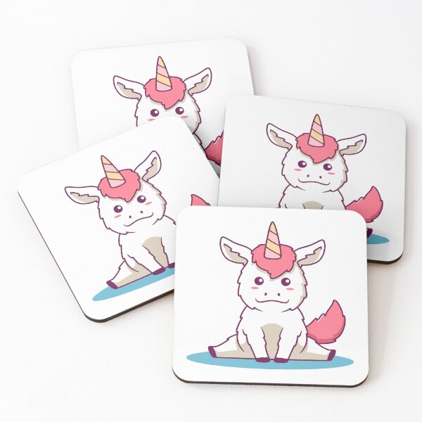 Item preview, Magical White Unicorn Sitting designed and sold by Bornkiu.