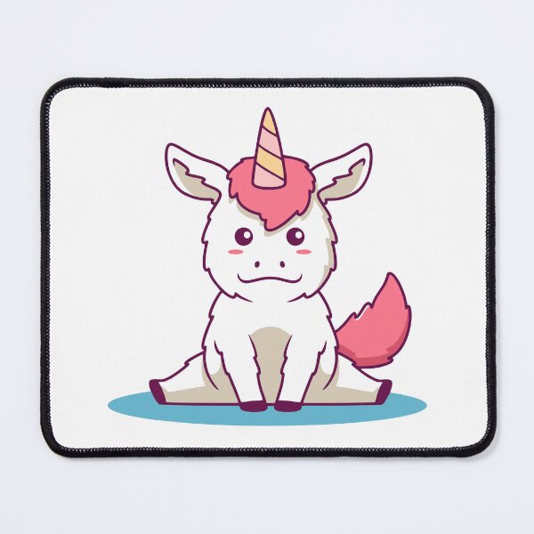 Item preview, Magical White Unicorn Sitting designed and sold by Bornkiu.