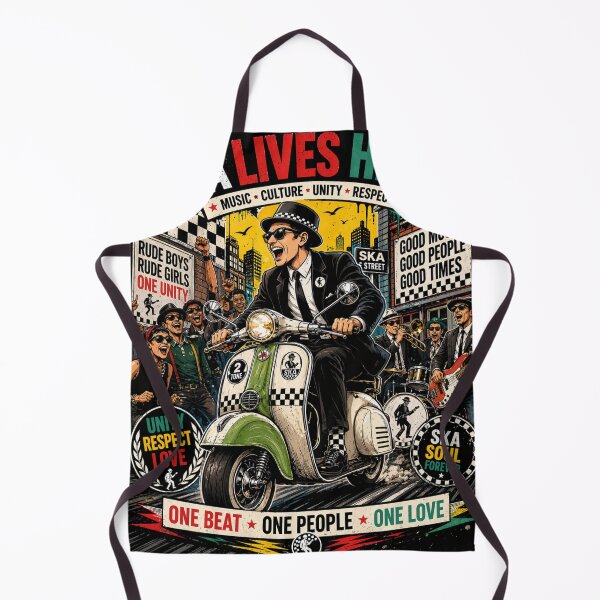 Item preview, Ska Scooter Rude Boy – Retro Street Vibes Graphic Design designed and sold by rude vibes shop.