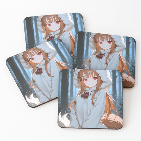 Item preview, Holo Spice And Wolf Cozy Onesie Misty Forest Winter designed and sold by Tokyonomad.
