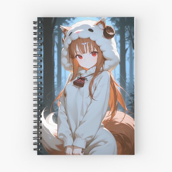 Artikelvorschau, Holo Spice and Wolf Kuschel-Einteiler Nebelwald Winter entworfen und verkauft von Tokyonomad.