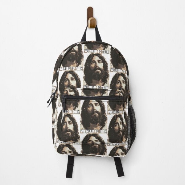 Item preview, We Need To Talk Jesus Dark Background Art designed and sold by Piotrek0001.