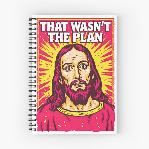Item preview, That Wasnt The Plan Jesus Vintage Pop Art designed and sold by Piotrek0001.
