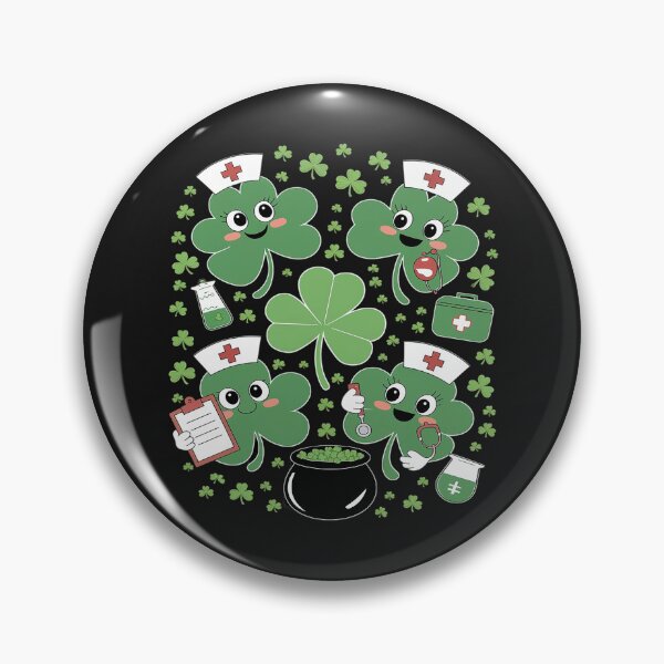 Item preview, St Patricks Day Shamrock Nurses Saint Paddys Scrub Top Women designed and sold by Ranicholasyy.