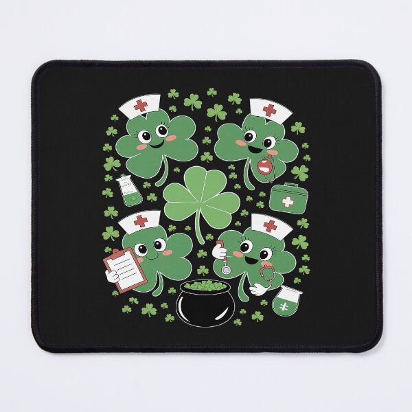 Item preview, St Patricks Day Shamrock Nurses Saint Paddys Scrub Top Women designed and sold by Ranicholasyy.