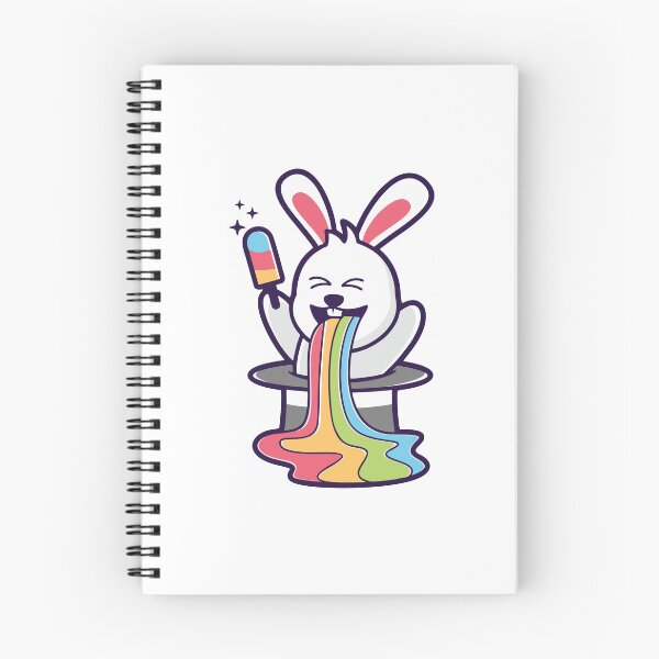 Item preview, agic Bunny Vomiting Rainbow designed and sold by Bornkiu.