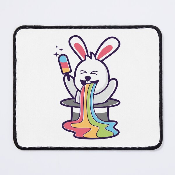 Item preview, agic Bunny Vomiting Rainbow designed and sold by Bornkiu.