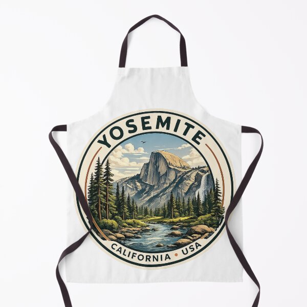 Item preview, Yosemite National Park Sticker Vintage California Travel Design designed and sold by pod24.