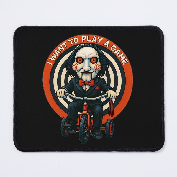 Item preview, Billy The Puppet I Want To Play A Game Retro Design designed and sold by cubomtumeshop.