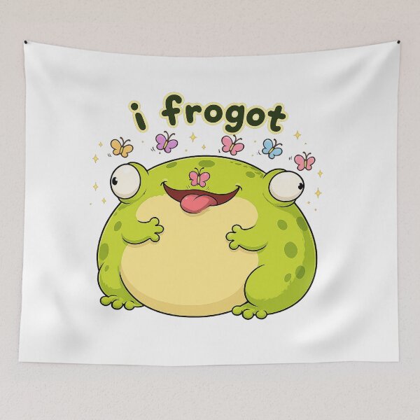 Item preview, i frogot frog designed and sold by ChaseHarrison.
