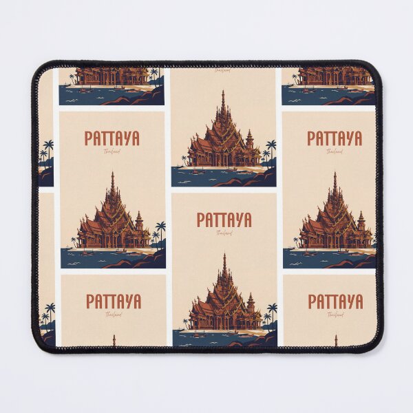 Item preview, Pattaya Thailand Sanctuary of Truth Retro designed and sold by NeuralVibe.