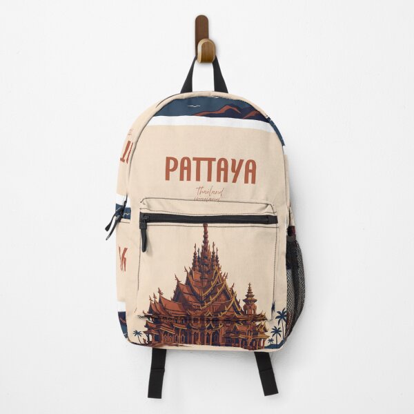 Item preview, Pattaya Thailand Sanctuary of Truth Retro designed and sold by NeuralVibe.