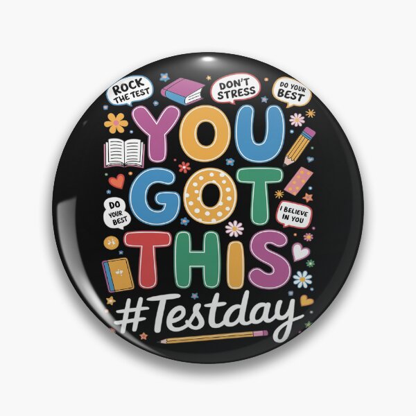 Item preview, State Testing Day Motivational Teacher Groovy You Got This designed and sold by Ranicholasyy.