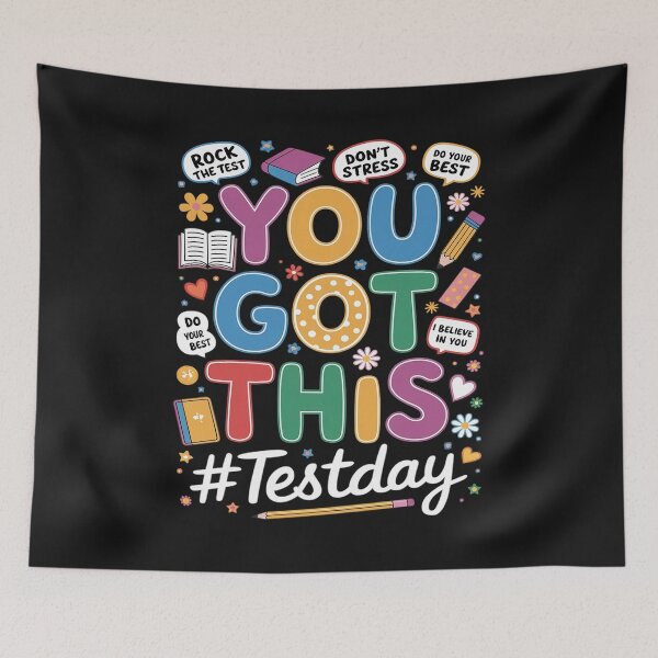Item preview, State Testing Day Motivational Teacher Groovy You Got This designed and sold by Ranicholasyy.