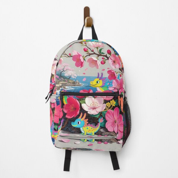 Item preview, Little Dragons in Sakura Paradise designed and sold by M-Y-A-R-T-.