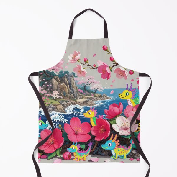 Item preview, Little Dragons in Sakura Paradise designed and sold by M-Y-A-R-T-.
