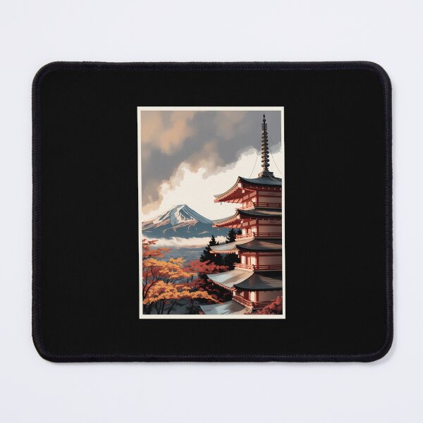 Item preview, Japanese Landscape Japanese architecture designed and sold by papertaless.
