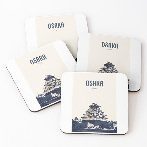 Item preview, Osaka Japan Retro Travel designed and sold by NeuralVibe.