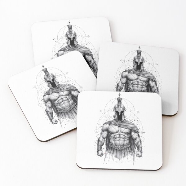 Item preview, Your Strength is Born in Sacrifice - Gritty Spartan Warrior designed and sold by Joruproyect.