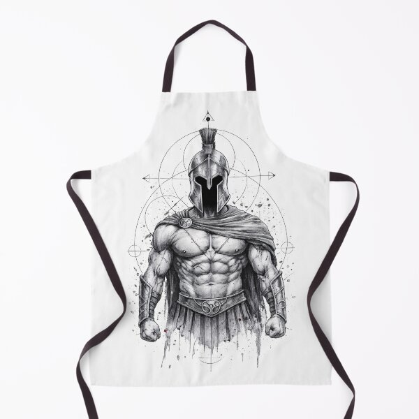 Item preview, Your Strength is Born in Sacrifice - Gritty Spartan Warrior designed and sold by Joruproyect.