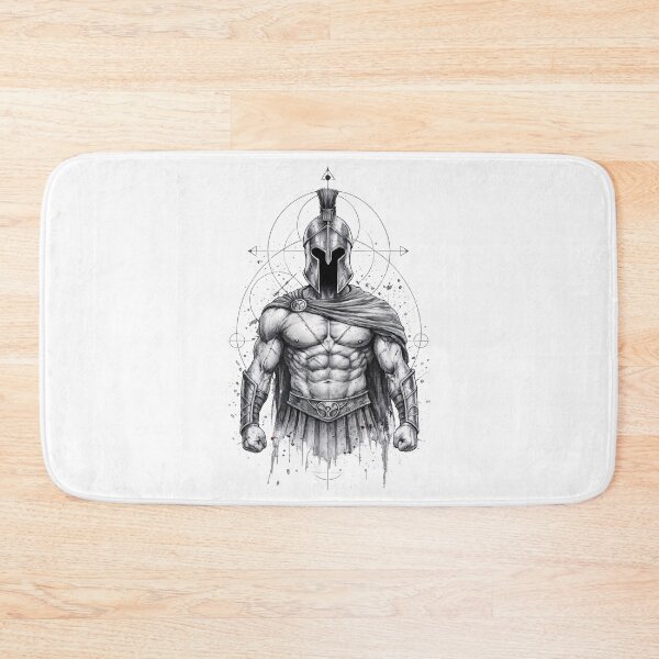 Item preview, Your Strength is Born in Sacrifice - Gritty Spartan Warrior designed and sold by Joruproyect.