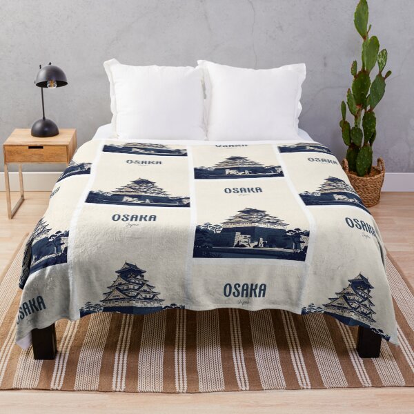 Item preview, Osaka Japan Retro Travel designed and sold by NeuralVibe.