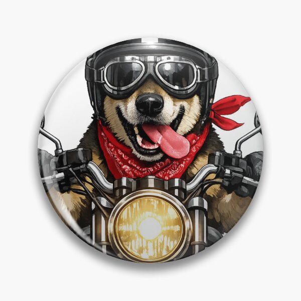Item preview, Dog with motorcycle designed and sold by -ADRIAV-.