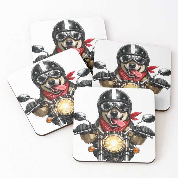 Item preview, Dog with motorcycle designed and sold by -ADRIAV-.