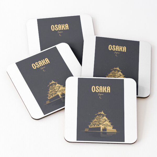 Item preview, Osaka Japan Castle Night Sky designed and sold by NeuralVibe.