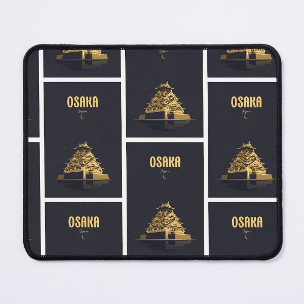 Item preview, Osaka Japan Castle Night Sky designed and sold by NeuralVibe.