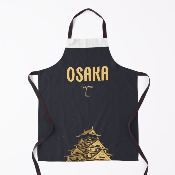 Item preview, Osaka Japan Castle Night Sky designed and sold by NeuralVibe.