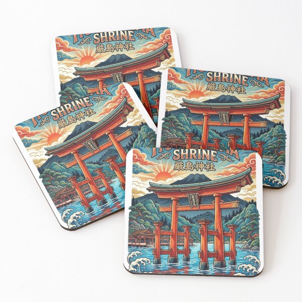 Item preview, ITSUKUSHIMA SHRINE designed and sold by likbatonboot.