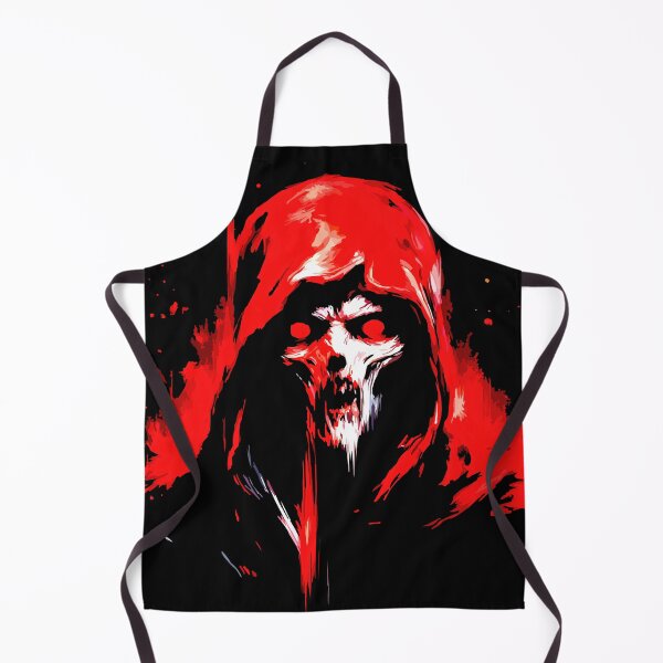 Item preview, Horror T-Shirt – Grim Reaper Red Hood Dark Graphic Tee designed and sold by VikArtStudio.