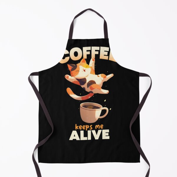 Item preview, Coffee Keeps Me Alive #267 designed and sold by triglavis-art.