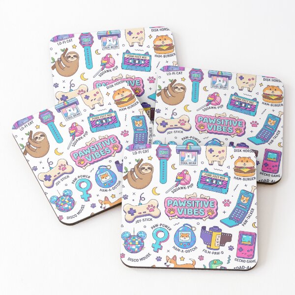Item preview, Pawsitive Vibes :  Retro 90s Animal  designed and sold by 1434s.
