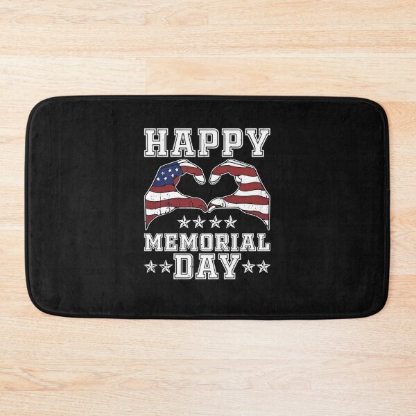 Item preview, Happy Memorial Day USA Heart Hands designed and sold by cubomtumeshop.