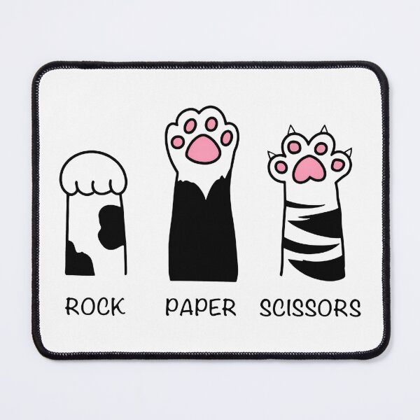 Item preview, Cat Paw Rock Paper Scissors Funny T-Shirt designed and sold by Dmo3HarkoArt.