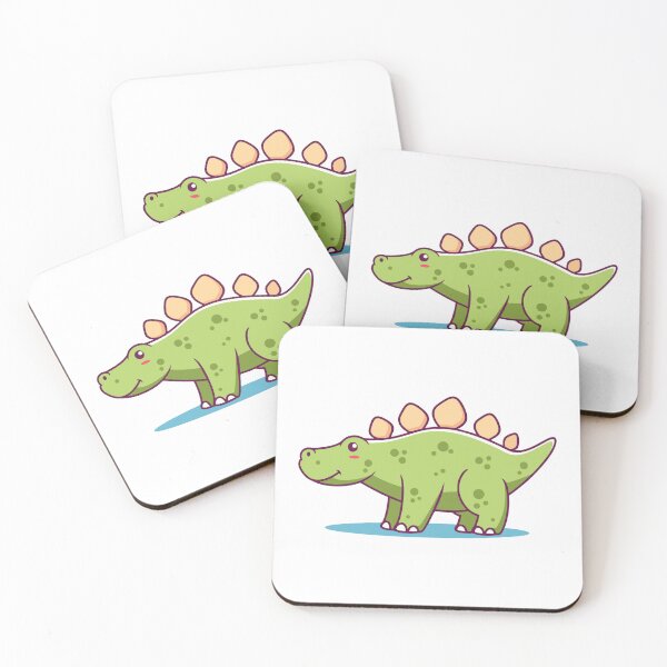 Item preview, Cute Stegosaurus Dinosaur Cartoon For Kids designed and sold by Bornkiu.
