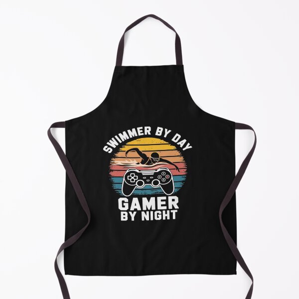 Item preview, Swimmer By Day Gamer By Night Swimming Swim Gaming designed and sold by VinhSinh.
