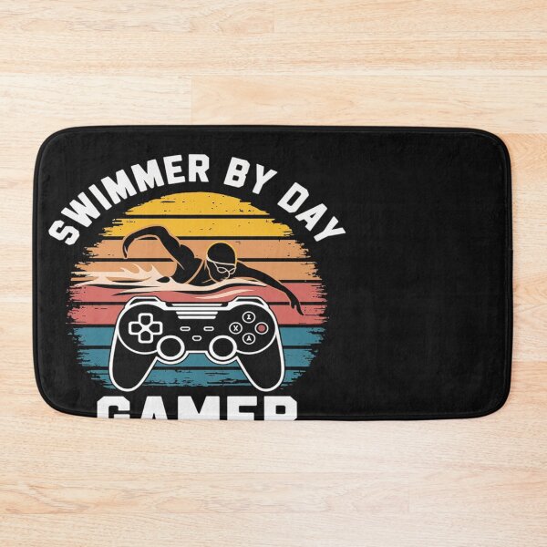 Artikelvorschau, Tagsüber Schwimmer, nachts Gamer. Schwimmen, Gaming. entworfen und verkauft von VinhSinh.