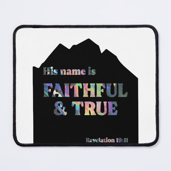 Item preview, The Messiah is Faithful and True Holographic designed and sold by MoreThanLLC.